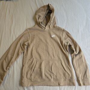 Nike Tan XL Kids Boys Classic Hoodie